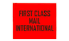 FIRST CLASS MAIL INTERNATIONAL LABELS Roll of 500 stickers