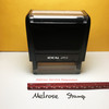 Address Service Requested Stamp Red Ink Large 1223B
