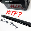 WTF? Rubber Stamp for office use self-inking