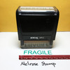 Fragile Stamp Green Ink Large 1222B