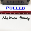 Pulled Rubber Stamp Blue Ink Large 1222D