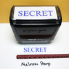 Secret Stamp Blue Ink Large 1222A