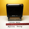 Legal Mail Stamp Black Ink Large 0424B