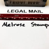 Legal Mail Stamp Black Ink Large 0424D