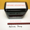 Ground Advantage Stamp Red Ink Large 0124A