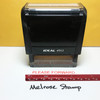 Please Forward Stamp Red Ink Large 1222B
