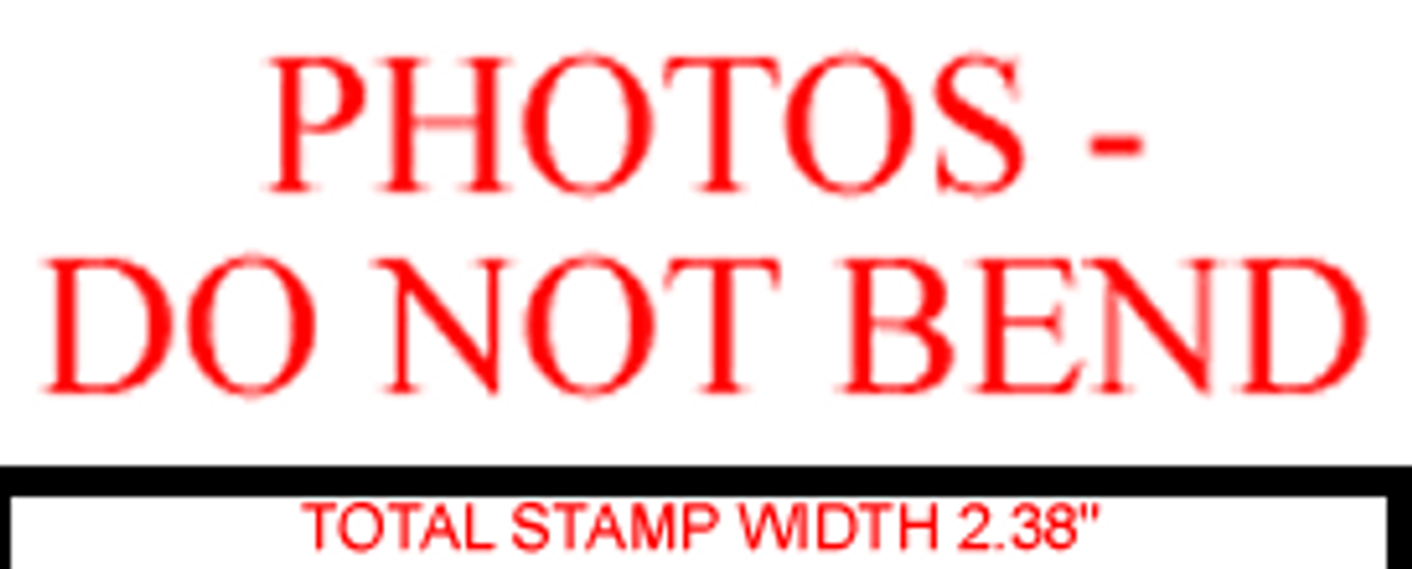Photos Do Not Bend Rubber Stamp For Mail Use Self Inking Melrose Stamp Company Photos Do Not Bend Rubber Stamp For Mail Use Self Inking Melrose Stamp Company