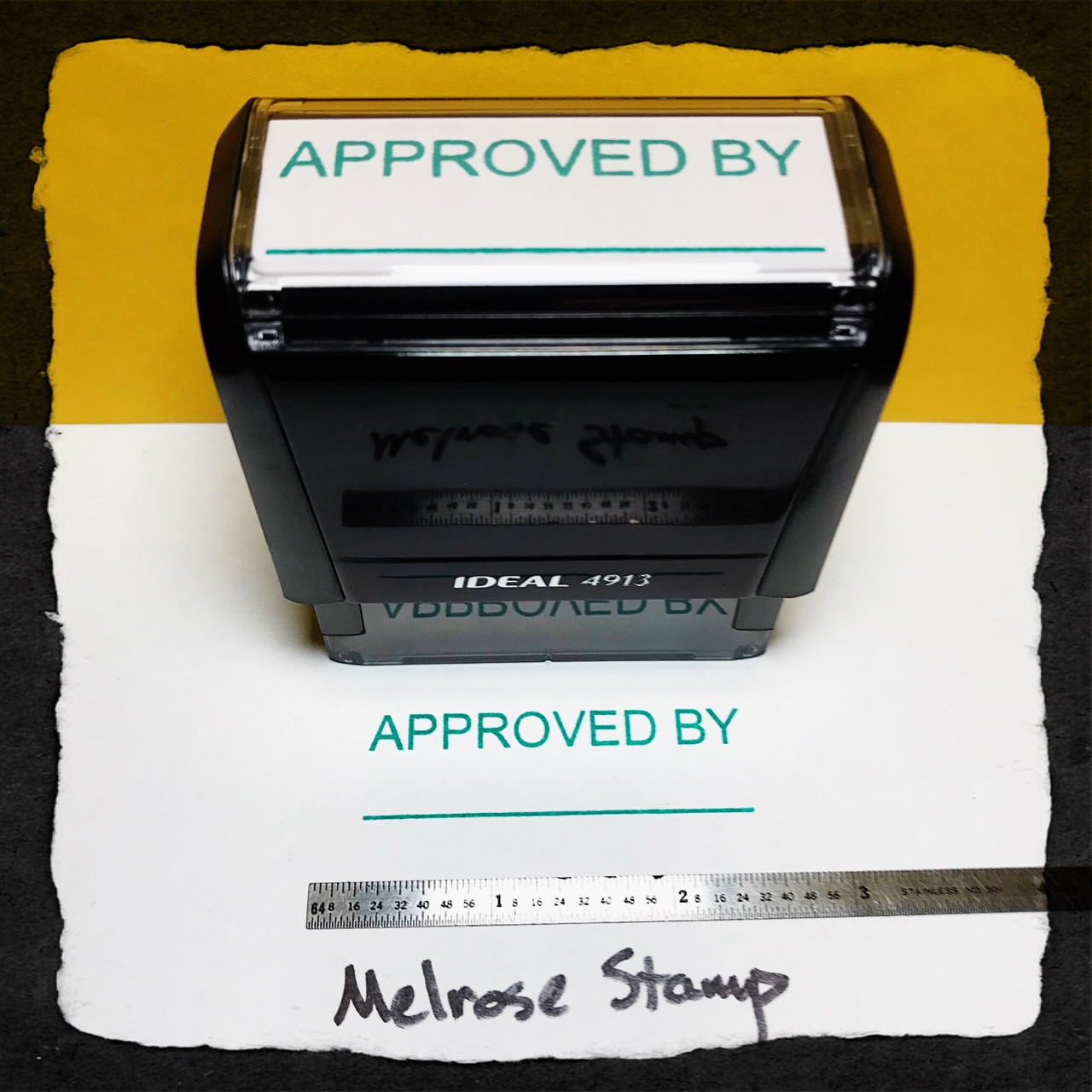 Approved By You Rubber Stamp  Rubber Stamps Made from Your Photos!