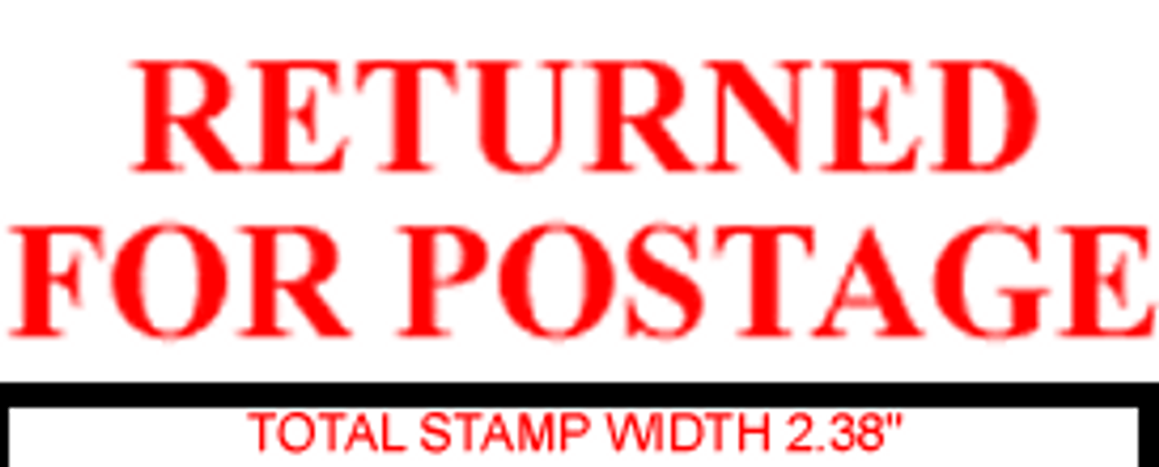 Self Inking Bulk Rate Mail Stamp