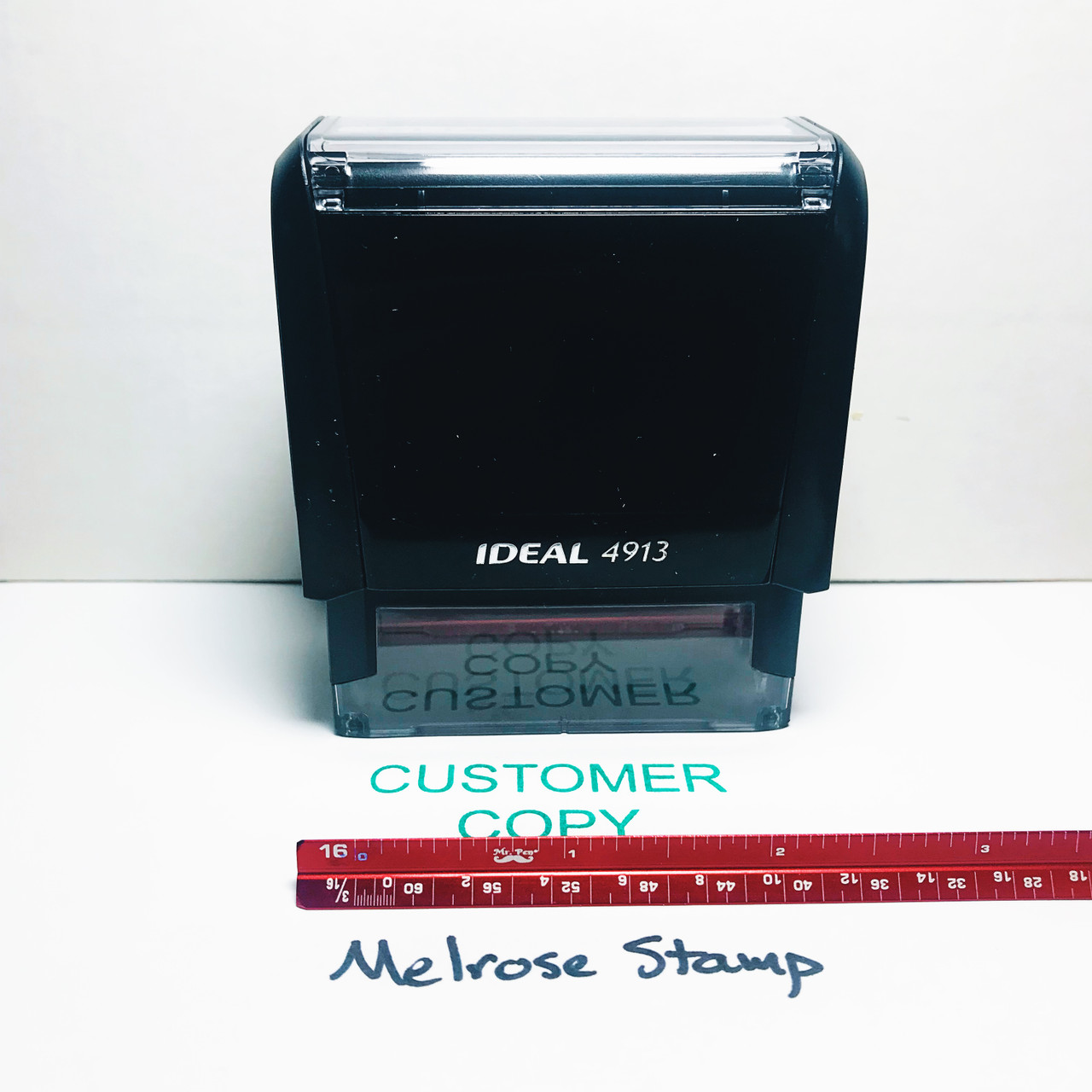 Toplusesse Copy Stamp Self Inking Rubber Office Personalized Stamp