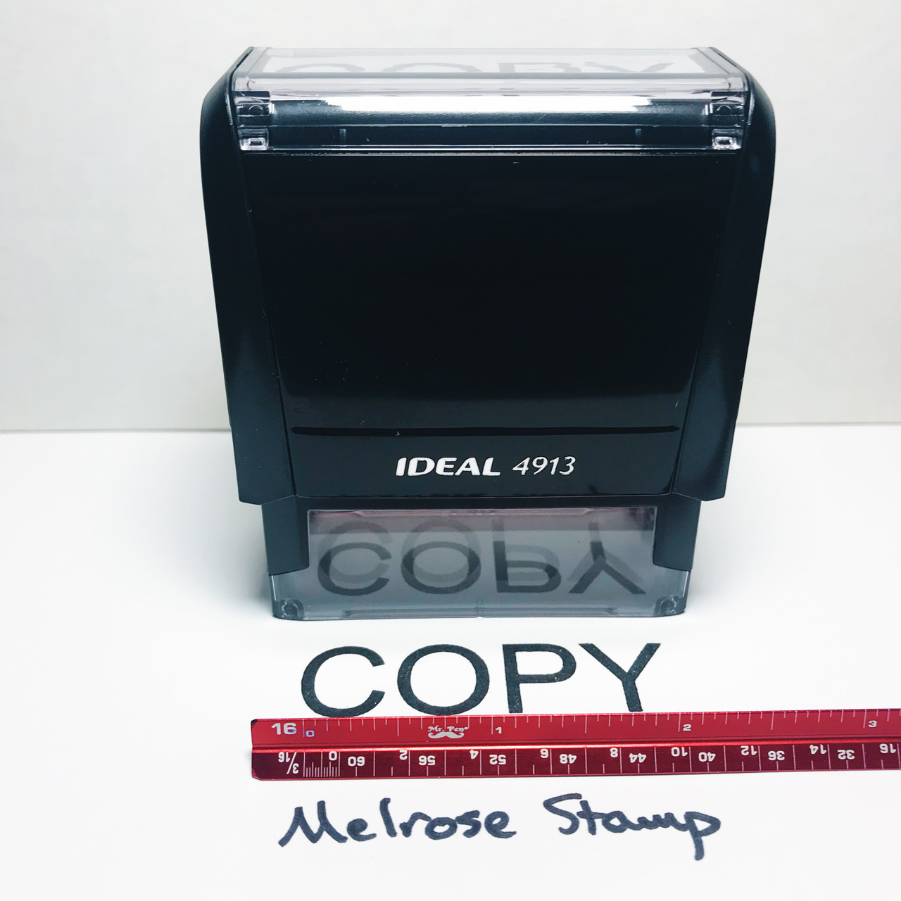 COPY Rubber Stamp for office use self-inking