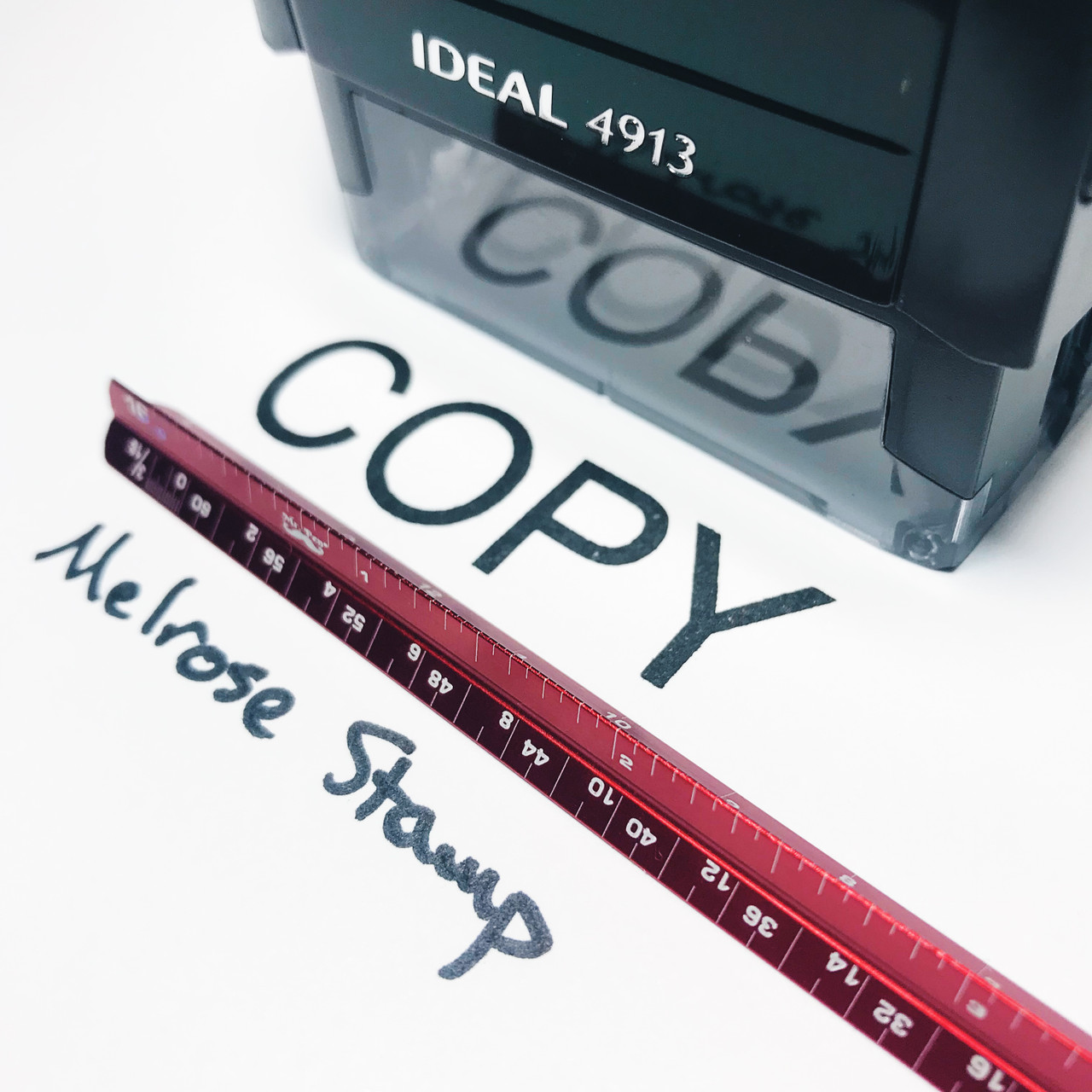 COPY Rubber Stamp for office use self-inking