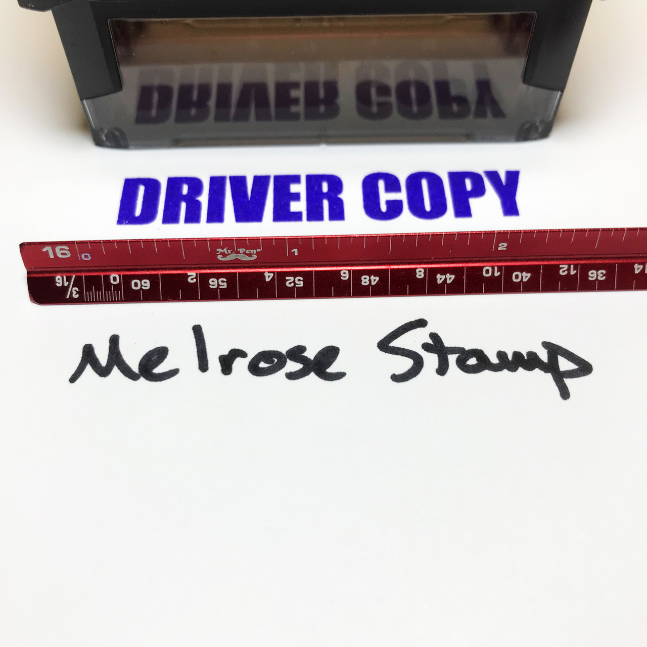 Driver Copy Stamp Purple Ink Large 1222C