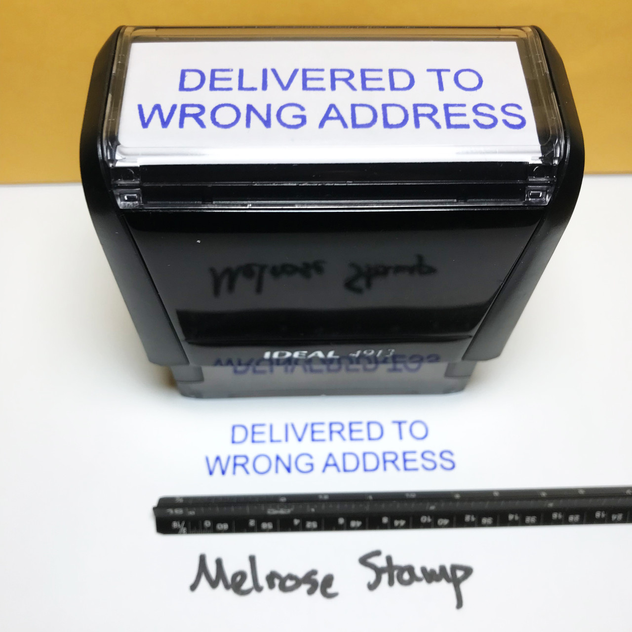 Ordered a belt and it was sent using only stamps. : r