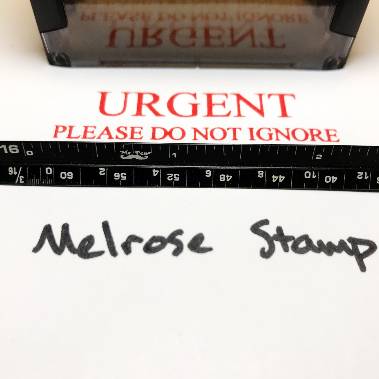 Urgent Please Do Not Ignore Stamp Red Ink Large 0424C