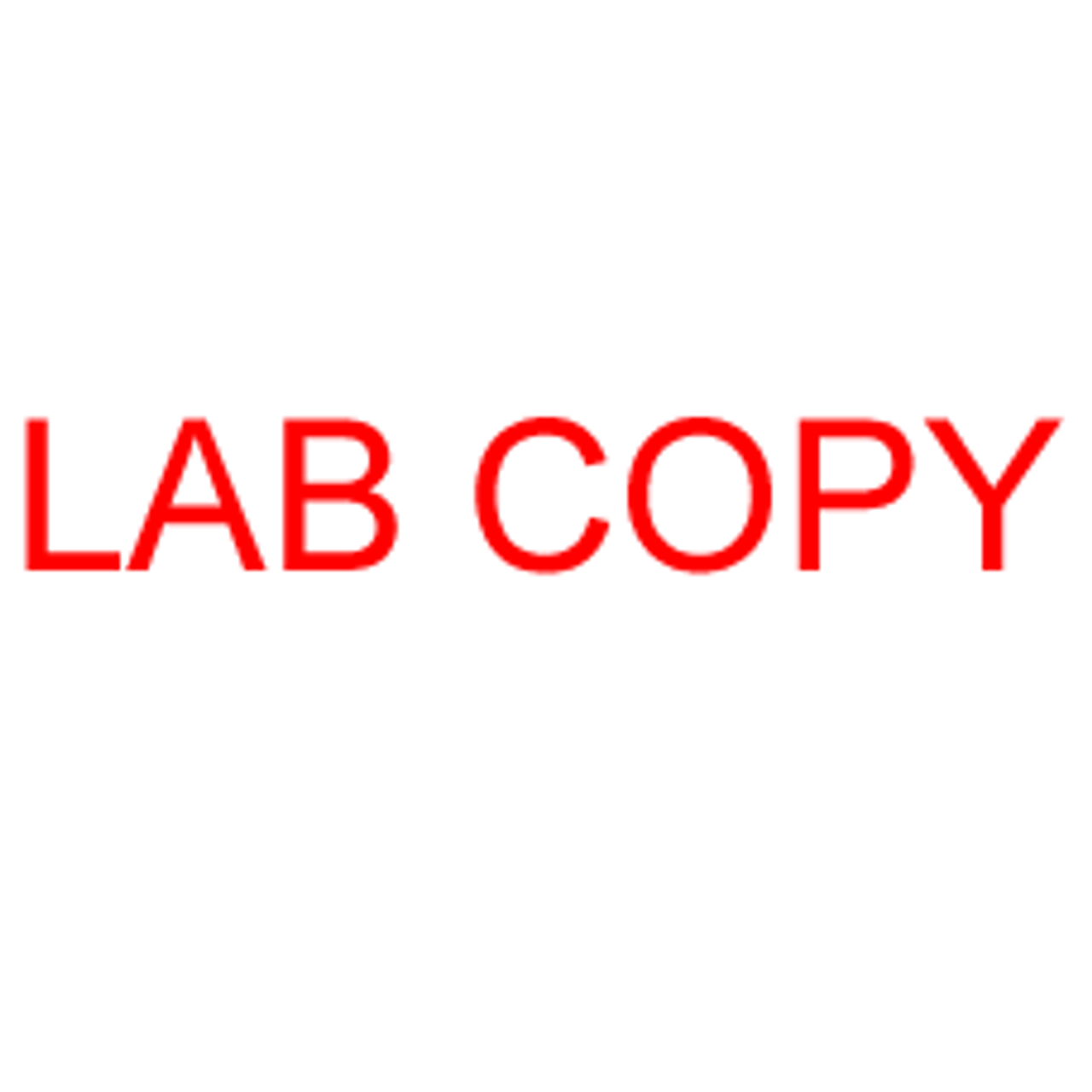LAB COPY Rubber Stamp for office use self-inking