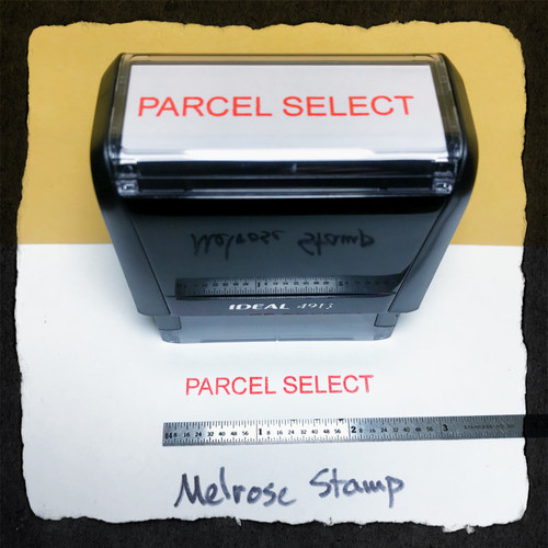 Parcel Select Stamp Rd Ink Large