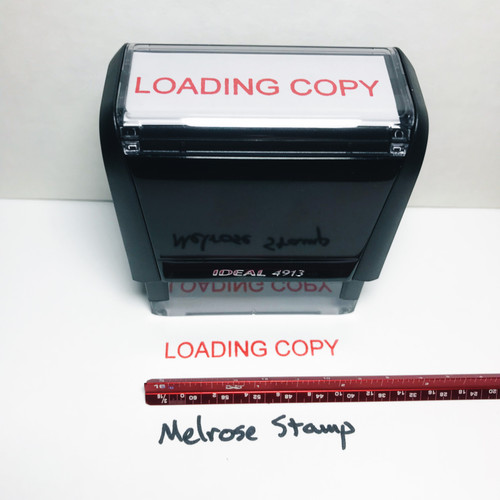 Loading Copy Stamp Red Ink Large 2