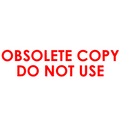 OBSOLETE COPY DO NOT USE Rubber Stamp for office use self-inking