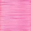 White with Neon Pink Diamonds - 550 Paracord - 100 Feet
