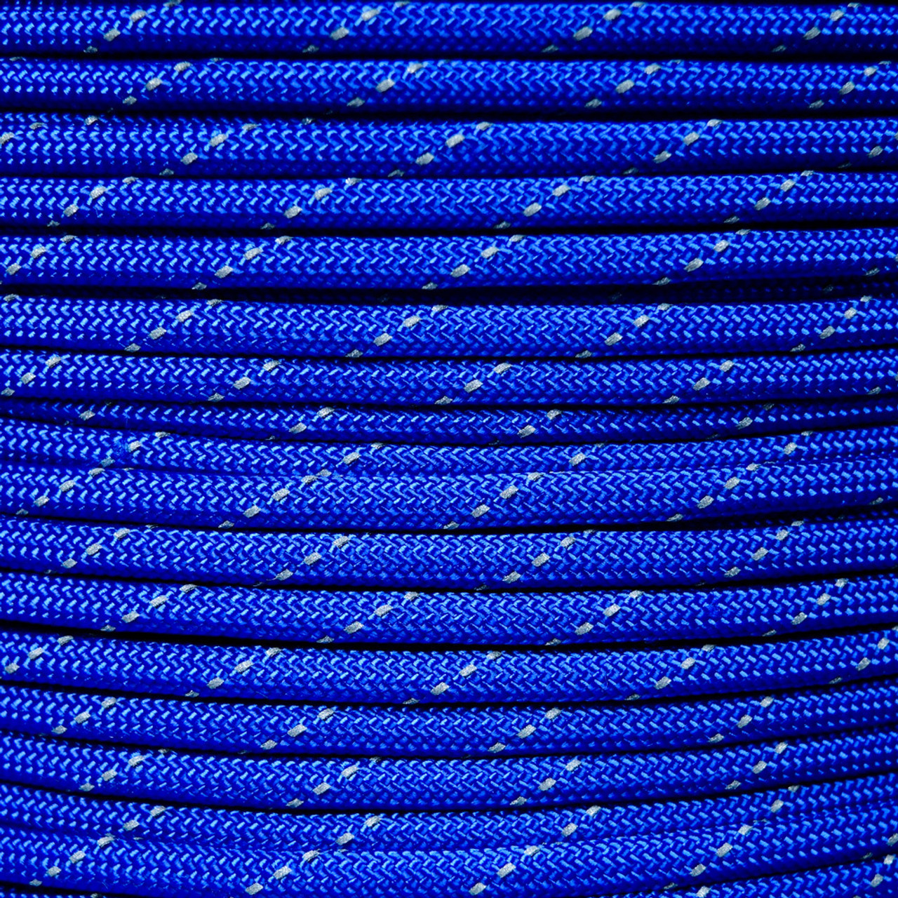 Electric Blue - 550 Paracord w/ Ref. Tracer