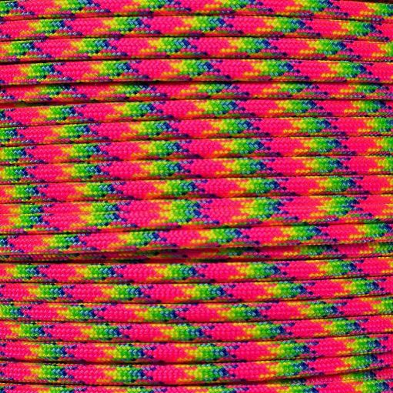 Paracord Planet - 550 Paracord - Five Colors 100 Feet Total