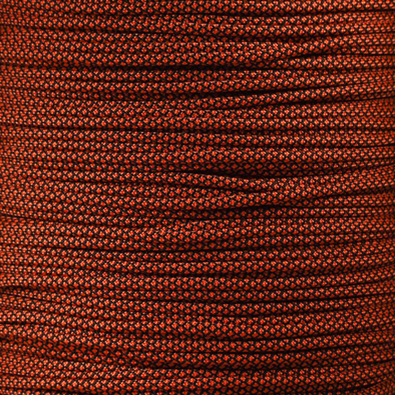 Neon Orange Diamond - 550 Paracord - 100 Feet