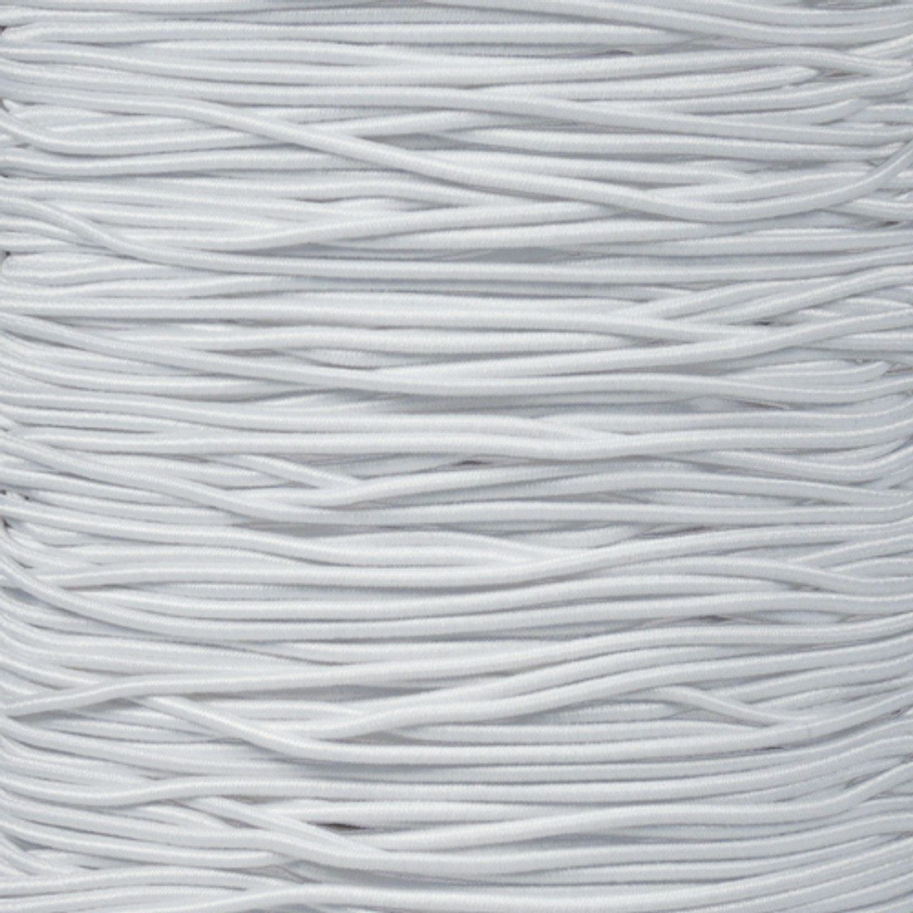 White - 1/16 Elastic Cord