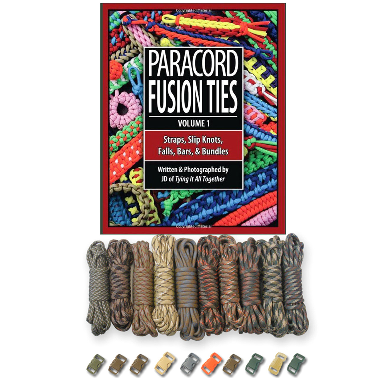 Paracord & Buckles Combo Kit - Camo Man