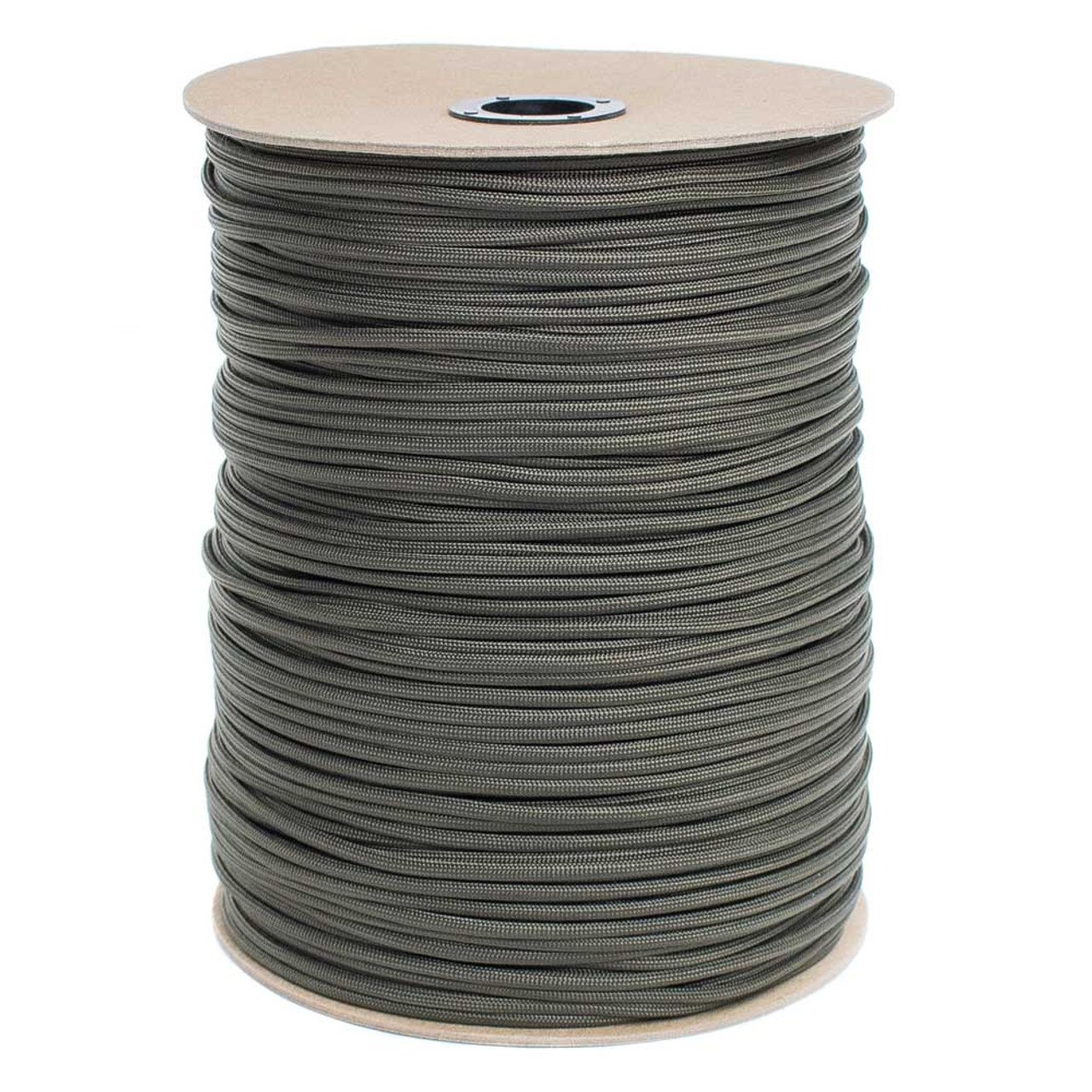 Olive Drab (OD) 650 Coreless or Hollow Flat Nylon Cord Made in the