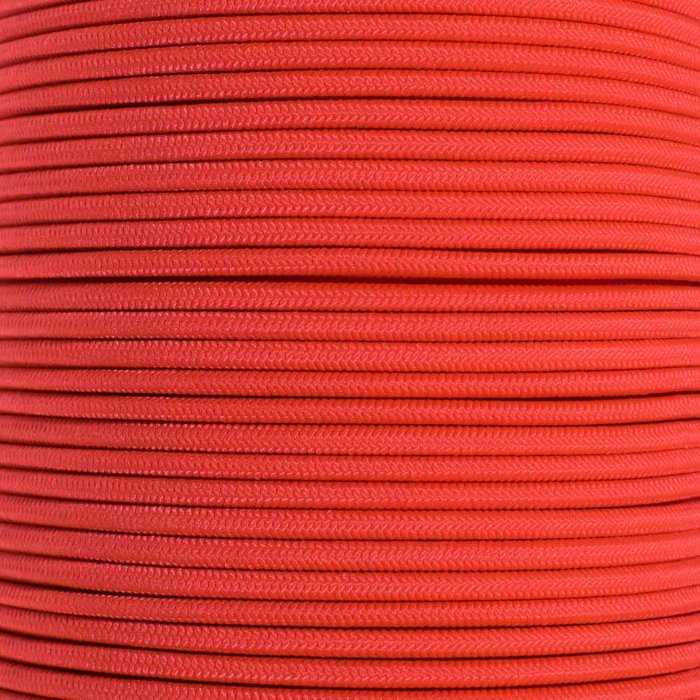 Scarlet Red - 1/8 Shock Cord | West Coast Paracord