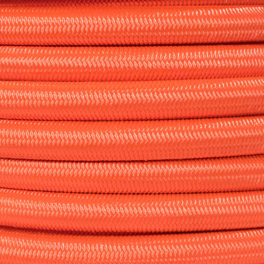 1/2 inch Shock Cord - Neon Orange | West Coast Paracord