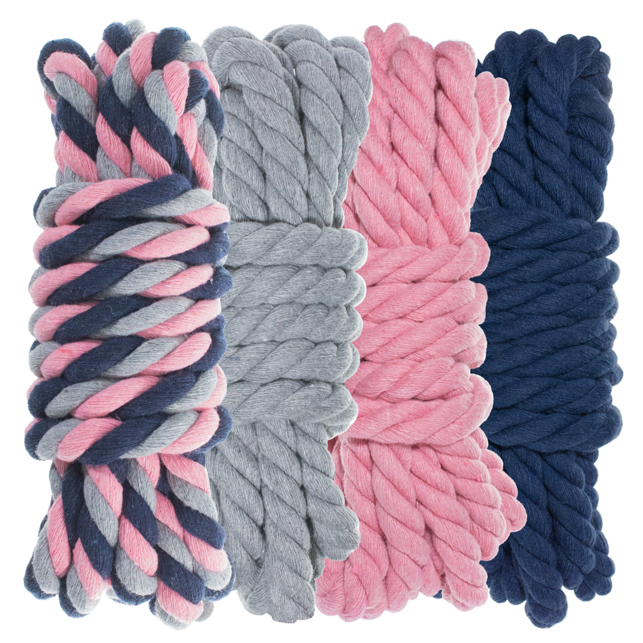 1/4 Twisted Cotton Rope Kit - Dusty