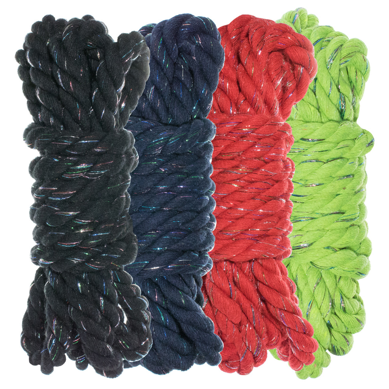 1/4 Twisted Cotton Rope Kit - Dazzle - 40