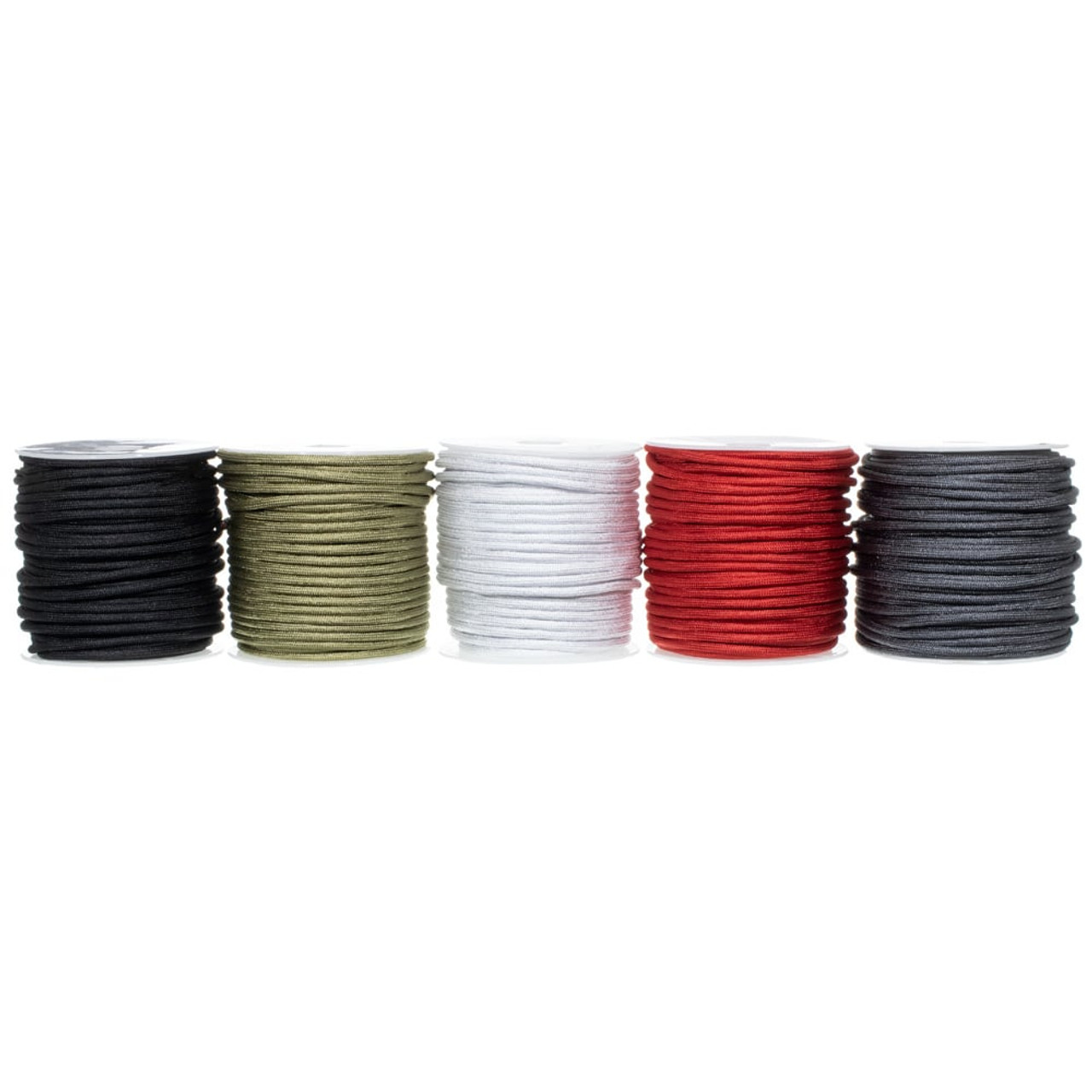 Polyester Paracord / Parachute Cord - 100ft - SAFETY YELLOW