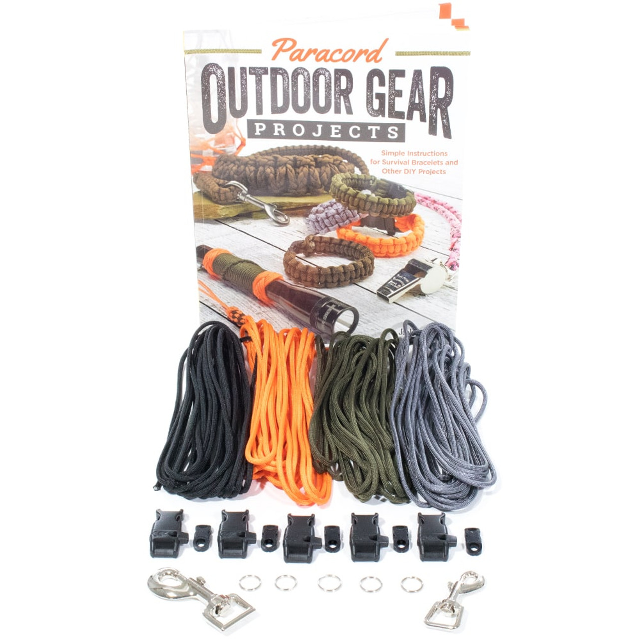 Paracord Project Outdoor Gear Book-Bk & Kit