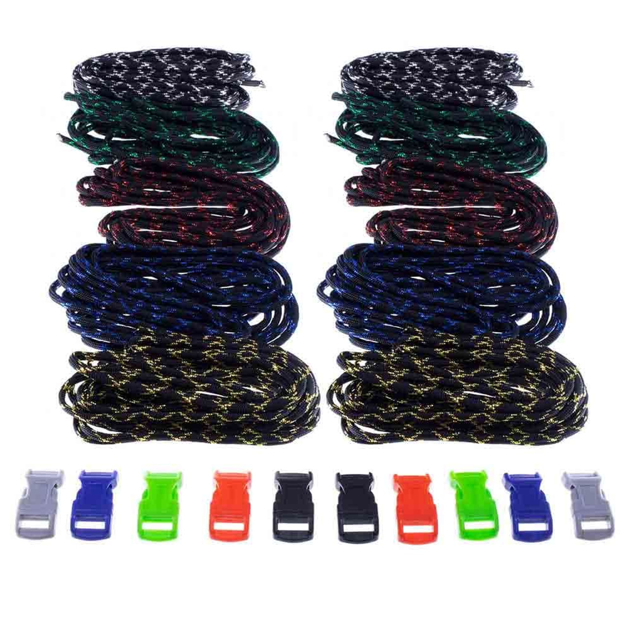 Zesty -50' Combo Kit (Paracord and Buckles)