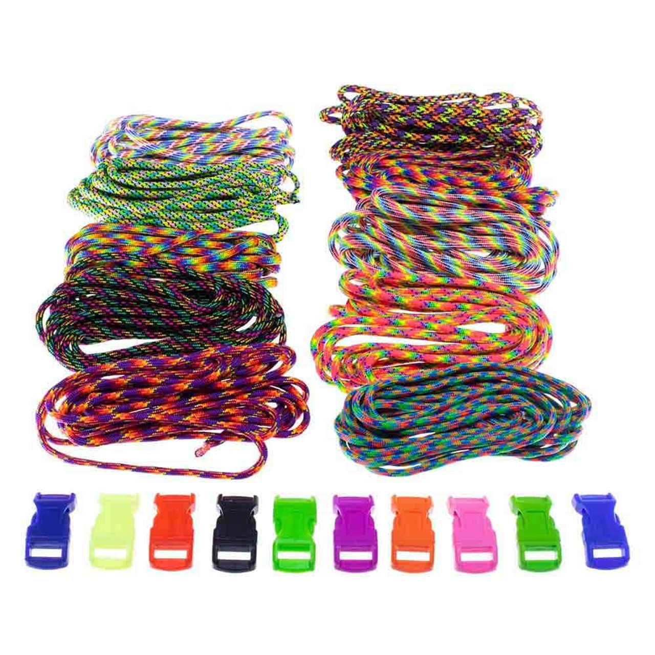 Zesty -50' Combo Kit (Paracord and Buckles)