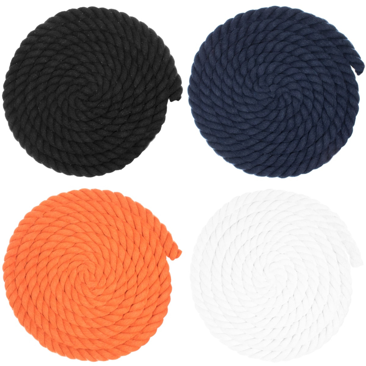 3/4 inch Twisted Polypropylene Rope - Multiple Lengths