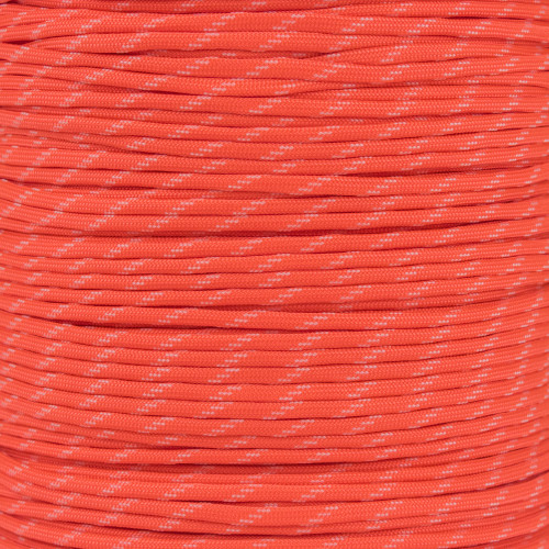 West Coast Paracord Luminous Type III 7 Strand Nylon Glow in The Dark 550 Paracord (Parachute Cord) Rope - 10', 25', 50', 100' Hanks - Multiple Colors