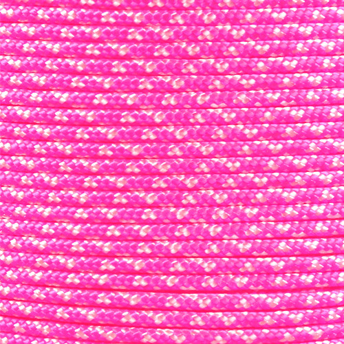 Neon Pink Zebra - 425 Paracord