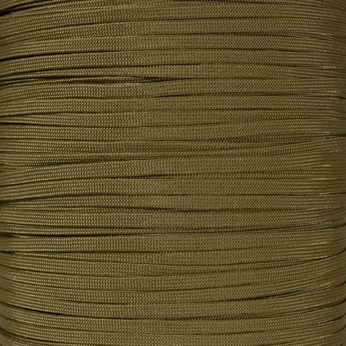 Coyote Brown - Micro Nylon Paracord (per meter)