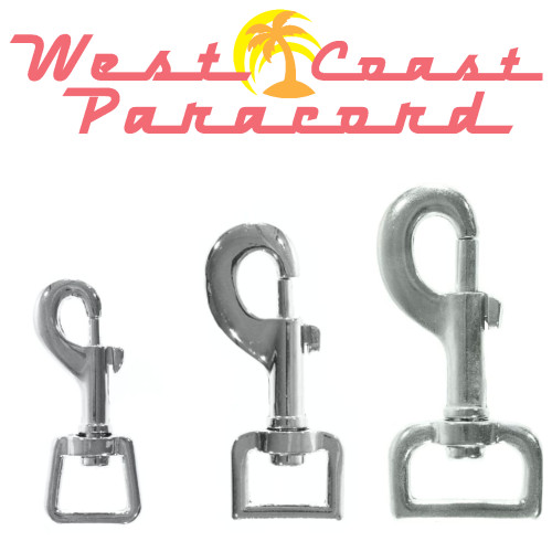 Paracord Planet Plastic 360 Swivel Snap Hook - 1 Inch in Black - Multiple  Pack