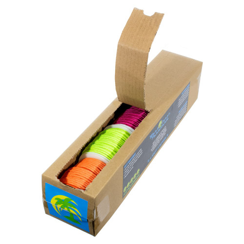 550 Box Set 5 x 100 ft Spools - Neon | West Coast Paracord