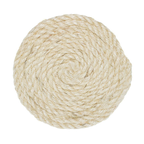 5 X 5' Assorted Color Sisal Rope, 5 Individual Ropes 5' Each: 1/4, 5/16,  3/8 or 1/2 