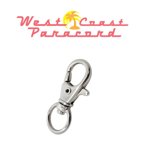 Paracord Planet 1/2 Inch Gold Swivel Snap Hooks - Pack Size Options