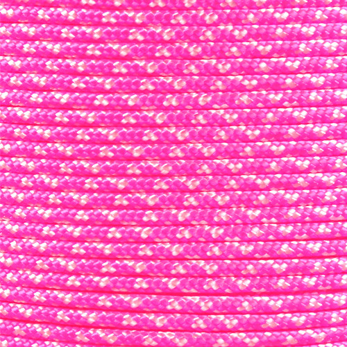 Neon Pink Zebra - 425 Paracord | West Coast Paracord