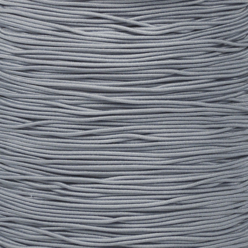 Silver Gray - 1/32 Elastic Cord | West Coast Paracord