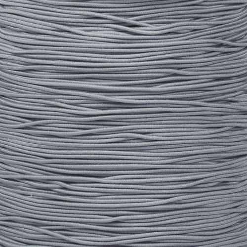 Silver Gray - 1/32 Elastic Cord