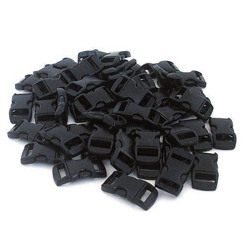 Black 3/8 Buckles - 60 Pack